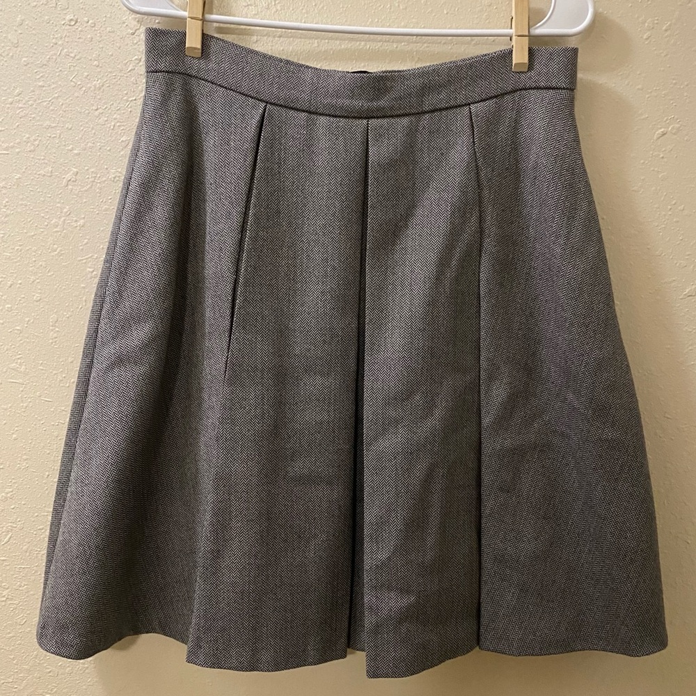346 Brooks Brothers Herringbone Skirt